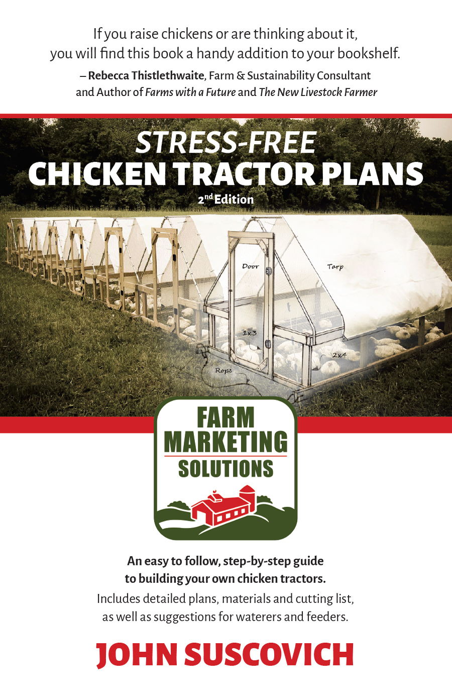 cover image - stress free chicken tractor